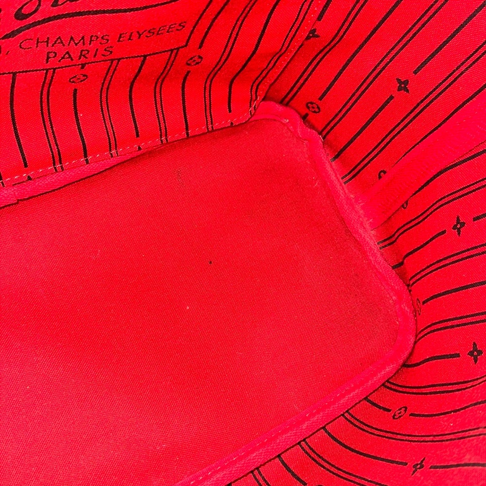 🔥🔥🔥Authentic Louis Vuitton Damier Ebene Neverfull MM Tote Shoulder Bag - Picture 12 of 16